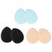 Uonlytech 6pcs Fingertip Mini Puff makeup sponge makeup puff beauty sponge women s suits Foundation Puff Finger Size Powder Puffs Face Body Powder Puff Cosmetic Cushion Wet and dry set egg