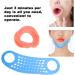 Face Sleeping Lifting Hammock Chin Cheek Slimmer Wrinkle Silicone Lip Exerciser for Facial Firming - Buy Online on GoSupps.com