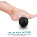 Coolhiya Massage Roll - Deep Tissue Massage Ball for Sore Muscles | Shoulder Massager & Trigger Point Relief | Yoga Ball & Foot Fitness Device - Buy Online on GoSupps.com