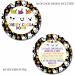 Creepy Halloween Hot Cocoa Bomb Sticker Labels - Set of 40 Skeleton & Jack O' Lantern Themed 2 Circle Stickers by AmandaCreation - Buy Online on GoSupps.com