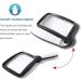 Portable LED Illuminated Lighted Magnifier 20X Handheld Large with 5 LED Lights Reading 2 Dimming Modes for Reading Small Prints Book Low Vision Senio Full of Stars - Buy Online on GoSupps.com