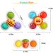 AIUOKYA Suction Cup Spinner Toys Simple Dimple Suction Toy with Silicone Bubbles Kids for Bath and Window Baby Toys for 1+ Years Old Pop - Buy Online on GoSupps.com