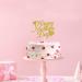 KIPETTO Happy Mother's Day Cake Toppers 20Pcs Glitter Heart Cupcake Topper for Mother's Day Mom's Birthday Party Cake Decoration Gold - Buy Online on GoSupps.com