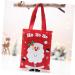 Healeved for Candies Favors Christmas Chocolate Party Bags Claus Santa Tote Pattern Cartoon Portable - Buy Online on GoSupps.com