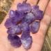 Natural Stone Amethyst Crystal Cluster Quartz Flower Raw Purple Gems Minerals Specimen Home Decoration NaturalReiki Decoration Full of Texture 100g - Buy Online on GoSupps.com
