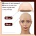 Chunyin 12-Piece Halloween Bald Caps Set for Women Men Kids - Latex & Wig Skull Cap Combo for Halloween Party Supplies - Buy Online on GoSupps.com