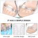 Buy SOLUSTRE Non-Slip Heel Inserts - 4 Pairs Metatarsal Pads for Foot Care | Invisible Flannel Insole Pads for Girls & Running - Buy Online on GoSupps.com