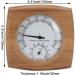 Buy 2-in-1 Wooden Thermo-Hygrometer - Digital Sauna Thermometer & Humidity Meter for Sauna Accessories - Buy Online on GoSupps.com