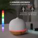 Jesmay 500ml Aroma Diffuser - Premium Ultrasonic Humidifier for Essential Oils Timer & 10-Color LED BPA-Free - Perfect for Bedroom Living Room Office & Yoga - Buy Online on GoSupps.com
