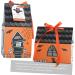 jojofuny 50pcs Box Halloween House Packing Box Halloween Cake Case Dessert Biscuit Box Child 16.5X8.5X8.5CM Assorted Color - Buy Online on GoSupps.com