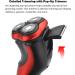 FARI Rotary Electric Shaver Wet & Dry Rechargeable USB Charging Electric Shaving Razor for Men Black - Buy Online on GoSupps.com