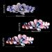Elegant Crystal Rhinestone French Flower Hair Clips for Women - 5 PCS Set in 2 Sizes (Multicolor) | Stylish Hair Accessories for Women Girls - Buy Online on GoSupps.com