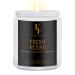 Fresh Roses Scented Candles for Home Aromatherapy Candle 7OZ Natural Soy Wax Jar Candle White Jar