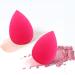 TCPENG Makeup Sponge for Blending Liquid Foundation Cream & Powder - Easy to Clean Super Soft & Non Latex Beauty Blender Concealer Applicator (3 Pack Rose Red) - Buy Online on GoSupps.com