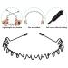 JERLITU Elastic Wavy Spring Wave Hair Band - Multi-Style Black Metal Hair Hoop 6Pcs - Buy Online on GoSupps.com