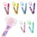 TIAN-K Pink Pacifier Chain with Clip Holder for MAM Rings | Baby Nipple Leash | International Shipping Available - Buy Online on GoSupps.com