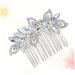 FRCOLOR 1pc hair barrettes for women hair accessories for women wedding rhinestone hair comb flower girl hair accessories for wedding bridal hair comb Hair piece European and American Miss - Buy Online on GoSupps.com