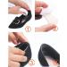 Black & Khaki Heel Grips Liners - Self-Adhesive Shoe Inserts for Men & Women | Anti-Blister Cushion Pads 6 Pairs - ZPYOU - Buy Online on GoSupps.com