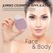 Dolovemk | Extra Large Beauty Egg Blender Makeup Sponge Face Foundation Blending Puffs Height:8.5cm(Dry)/10cm(Wet) (Purple) - Buy Online on GoSupps.com