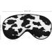 Cow Skin Animal Pattern Sleep Mask | Adjustable Eye Shades for Women | Comfortable Sleeping Cover - Buy Online on GoSupps.com