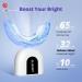 Ualans Teeth Whitening Kit - Professional 32 LED System with 3x4ml Bleaching Gel Soothing Gel - Safe & Painless 10-Minute Whitening for Bright White Teeth - Buy Online on GoSupps.com
