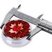 Canadian Maple Leaf Tours Portable Metal Pill Box | Round Mini 3-Compartment | Travel Must-Have for Small Pills | Hinged Design - Black - Buy Online on GoSupps.com
