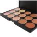 15 Colors Concealer Palette Makeup Contouring Palette - Concealer Palette for Professional and Daily Use - Buy Online on GoSupps.com