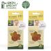 Gruenspecht organic pacifier made of natural rubber 18 + months // set of 2 soft shield in heart shape orthodontic shape