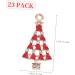 COHEALI 69 Pcs Christmas Ornaments Accessories Bangle Keychain Present Ornaments Xmas Pendant Charm 3.3X1.7CMx3pcs Assorted Colorx3pcs - Buy Online on GoSupps.com