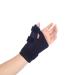 Thumb Brace New Upgraded Ergonomic Thumb Spica Splint Comfortable Thumb Brace for Right & Left Hand Universal Size Thumb Support for Rapid Recovery and Pain Relief (Black)