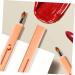 Beaupretty 1pc retractable lip brush professional makeup lipstick cosmetic Tool Lipstick Gloss Applicator lipstick brush lip liner brush lip scrubber plastic smudge stick travel flat - Buy Online on GoSupps.com