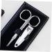 Nail Trimmer Toe Finger Manicure Nail Clippers Nail Metal Nail Manicure Nail Set Cosmetic Black M - Buy Online on GoSupps.com