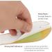 Pigskin Flip Flop Insoles - Arch Support Non-Slip Cuttable Cushion Inserts for Sweaty Feet | Relief for Blisters & Pain | Unisex Sizes W8-12 M7-11 - Buy Online on GoSupps.com