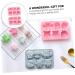 MAGICLULU 10 Pcs Baking Cake Mold Chocolate Mold Candy Chocolate Owl Soap Molds Silicone Mold Silicone Soap Animal Cookie Silicone Baking Mold Owl Candy Molds to Bake Silica Gel Tool 19.9x13.8cmx5pcs Pinkx5pcs - Buy Online on GoSupps.com
