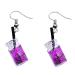 1 Pair Ear Dangle Funny Earbob Drop Earrings for Women Earings for Women Pendant Fruit Red Girl 4.5X0.8cm Purple