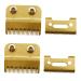 CRILSTYLEO 2 Sets Hair Cutting Head Replacement Blades for Hair Clippers Electric Hair Trimmer Hair Trimmer Head Replacement Blades for Electric golden 4.50X3.80X0.50CM Golden 4.50X3.80X0.50CM