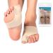 Hallux valgus bandage correction gel pad toe spreader socks toe separators rails for the day and night hammer toe correction for overlapping toe flat flat pain relief