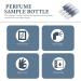 FRCOLOR 4pcs 10ml Refillable Perfume Bottles - Portable Glass Spray Bottles with Metallic Caps & Pipette for Essential Oils | Perfect for Travel & Home Use - Buy Online on GoSupps.com