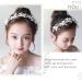 IYOU Princess Pearl Headpiece Gold Bowknot Headband Crystal Bridal Wedding Hair Accessories Holy Communion Hair Tiaras for Flower Girls - Buy Online on GoSupps.com