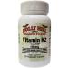 Holly Hill Health Foods Vitamin K2 120 mcg Providing 120 mcg of vitaMK7 K2 60 Vegetarian Capsules
