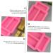 NUOBESTY 6 Pcs Gold Brick Silicone Mold Molder Mold for Chocolate Gold Brick Mold Mold Epoxy Silicone Molds Gold Brick Baking Mold Silicone Chocolate Mold Candy Mould Soap Pinkx3pcs 9.3X5.1CMx3pcs - Buy Online on GoSupps.com