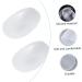 SEWACC 3 Pairs Thick Shoulder Pads Shoulder Padding Silicone Shoulder Lifter Silicone Shoulder Pads Beauty Shoulder Cushion Unisex Shoulder Cushion Invisible Shoulder Pads Push-up Pads Transparent Colorx3pcs 13X7X0.8cmx3pcs - Buy Online on GoSupps.com