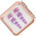 AJTUTUS French Tips Press on Toenails Fashionable Short Square Toe Stick on Colorful False Toe s for Women and Girls - Buy Online on GoSupps.com