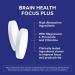 Qunol Brain Health Focus Plus Magnesium L-Threonate & Citicoline Clinically Tested Ingredients to Improve Focus Attention and Productivity 60 Count (Pack of 1) - Buy Online on GoSupps.com