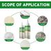 fencyatt Nano Crystal Coating Agent for Tile & Furniture Stone Nano Crystal-Plating Agent Kitchen Marble Oil Stain Cleaner Marble Furniture Polish Spray Granite Worktop Cleaner (160ML 2PCS) 2pcs 160ML - Buy Online on GoSupps.com