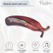 Parcelona French Lock Crystal Celluloid Brown Shell Medium Ponytail Holder Hair Clip - Buy Online on GoSupps.com