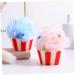 2pcs Cartoon Ice Cream Bath Balls - Exfoliating Loofahs & Shower Puffs for Ultimate Bathing Experience - Buy Online on GoSupps.com