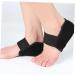 FRCOLOR Anti-Slip Heel Covers - Breathable Achilles Tendon Cushions & Protectors for Comfort | 1 Pair Heel Pads Black 12.8x8.2cm - Buy Online on GoSupps.com