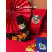 Chinese New Year Red Lucky Socks - 4 Pairs for Men and Women | Spring Festival Gift | Comic Embroidery | Size 37-43 - Buy Online on GoSupps.com