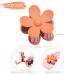 9PCS Flower Hair Clips & Jaw Clamps for Women - Non Slip Hair Catch Barrettes in 9 Colors - Large Claw Clips for Thick Hair - Multicolour Headwear Accessories - Buy Online on GoSupps.com